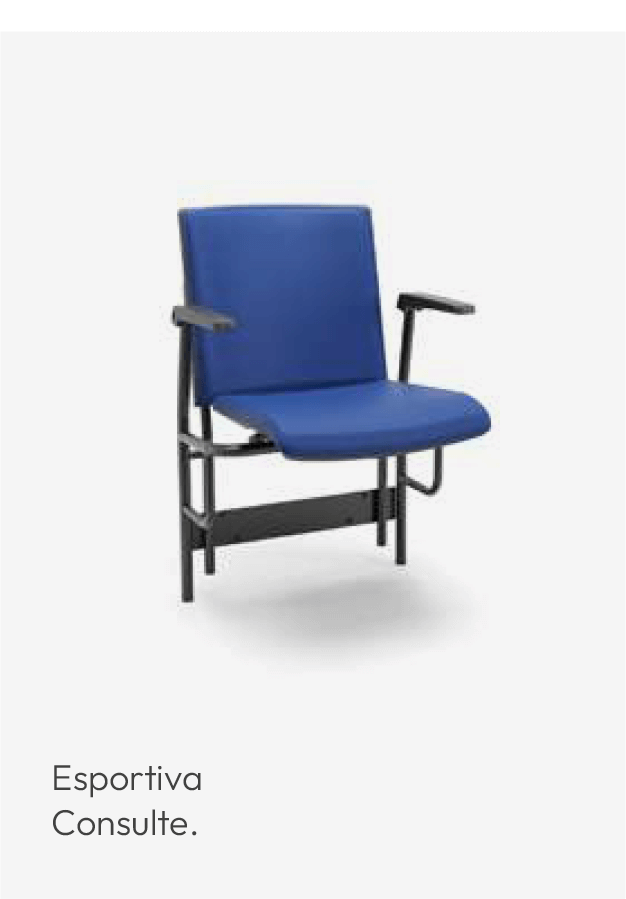 Cadeira Esportiva - Linha AUDIPLAX - Consulte.