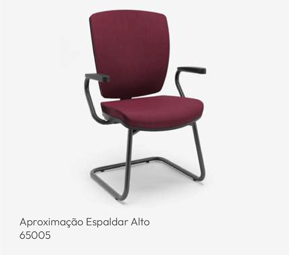 Cadeira Aproximação Espaldar Alto - Linha ALTRIX - 65005